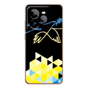 Чехол на Realme GT 7Pro Украинский дизайн (Мир для Украины)