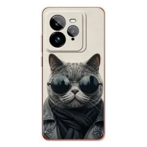 Чохол на тематику: Коти для Realme GT 7Pro (Модний кіт)