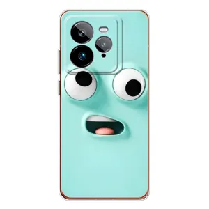 Силиконовые Чехлы (смешные стикеры) для Realme GT 7Pro (Забавное мятное лицо)