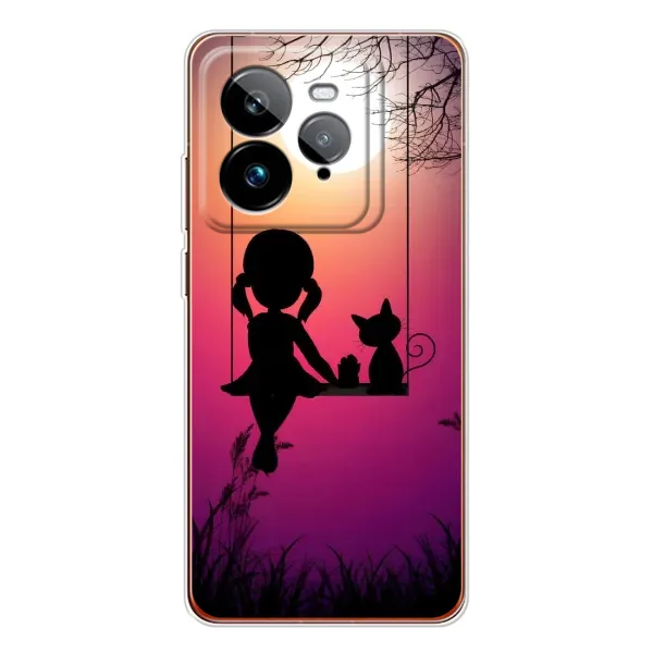 Чехол с рисунком «На качели» для Realme GT 7Pro Чехол с рисунком «На качели» для Realme GT 7Pro