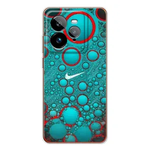 Силіконовый Чохол на Realme GT 7Pro з картинкою НАЙК (Найк зелений)