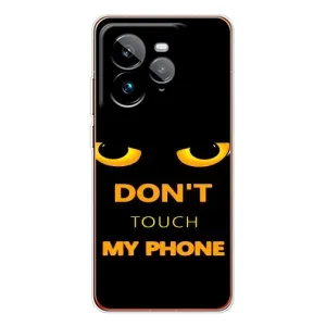 Чохол з Прикольним Принтом на Realme GT 7Pro (Не чіпай мій телефон)