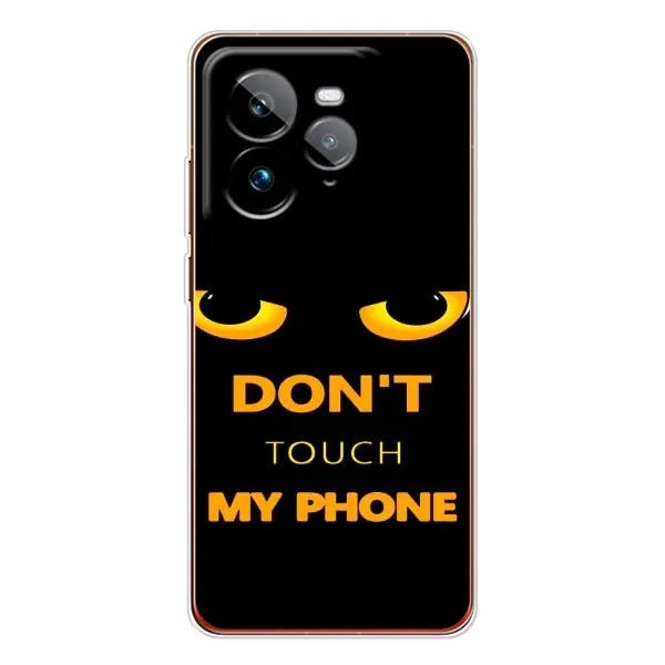 Чехол с рисунком «Не трогай мой телефон» для Realme GT 7Pro Чехол с рисунком «Не трогай мой телефон» для Realme GT 7Pro