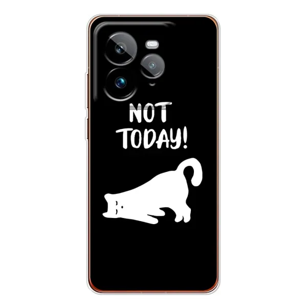 Чехол с рисунком «Not Today» для Realme GT 7Pro Чехол с рисунком «Not Today» для Realme GT 7Pro