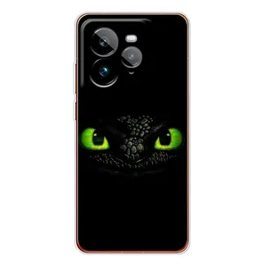 Чехол дракон Беззубик для Realme GT 7Pro (Глаза Беззубика)