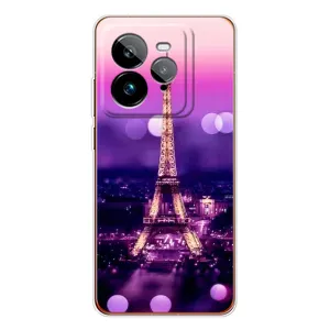 Чехол с Эйфелевой башней на Realme GT 7Pro (Париж башня)