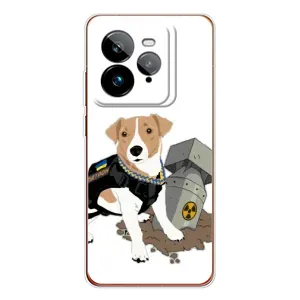 Чехол с принтом Собаки Патрон для Realme GT 7Pro (Пёс Патрон с ракетой)