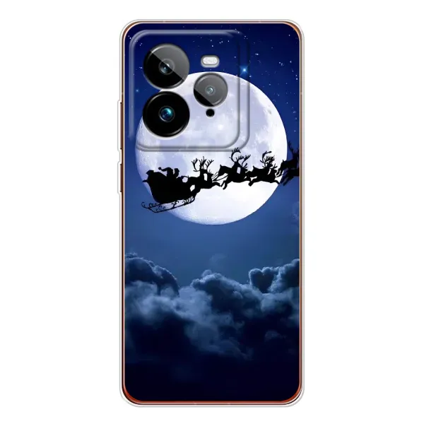 Чехол с рисунком «Санта - луна» для Realme GT 7Pro Чехол с рисунком «Санта - луна» для Realme GT 7Pro