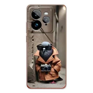 Чехол с мемами тралалело тралала для Realme GT 7Pro (Шпиониро голубио)