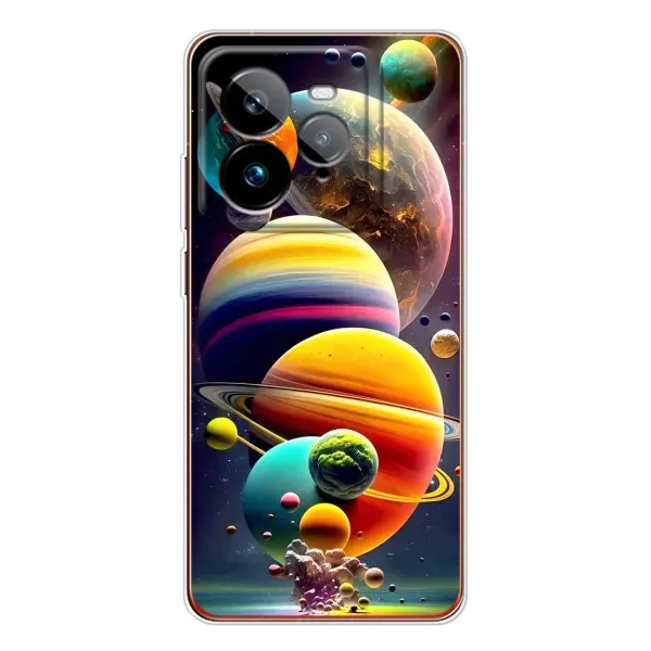 Чехол с рисунком «Солнечна система» для Realme GT 7Pro Чехол с рисунком «Солнечна система» для Realme GT 7Pro