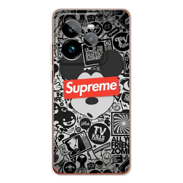Чехол с рисунком «Supreme Маус» для Realme GT 7Pro Чехол с рисунком «Supreme Маус» для Realme GT 7Pro