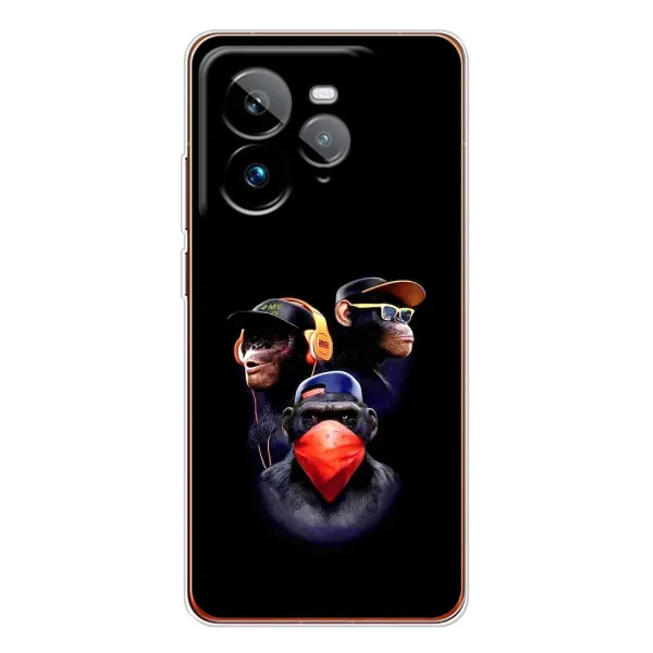 Чехол с рисунком «Три обезьяны» для Realme GT 7Pro Чехол с рисунком «Три обезьяны» для Realme GT 7Pro