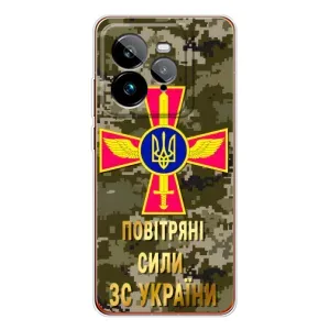 Чехлы на военную тематику для Realme GT 7Pro (ВС ЗСУ)
