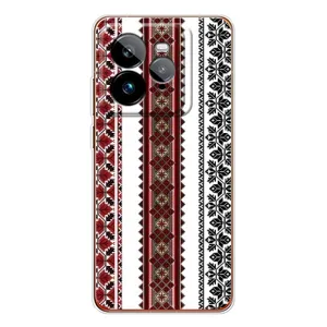 Силиконовый Чехол на Realme GT 7Pro с картинкой Вышиванки (Вышиваночки)