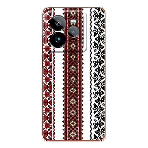 Чехол с рисунком «Вышиваночки» для Realme GT 7Pro Чехол с рисунком «Вышиваночки» для Realme GT 7Pro
