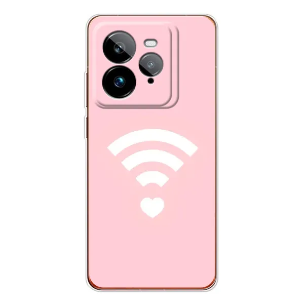 Чехол с рисунком «WiFi Love» для Realme GT 7Pro Чехол с рисунком «WiFi Love» для Realme GT 7Pro