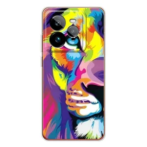 Чехол с картинкой на Realme GT 7Pro (Яркий Лев)