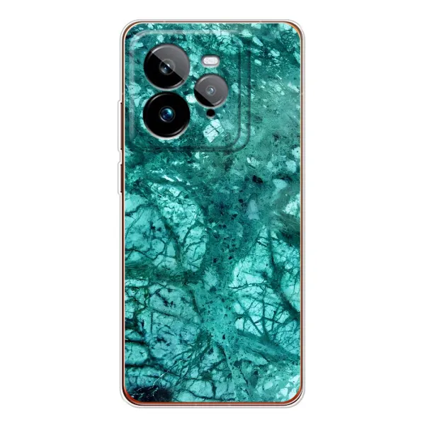 Чехол с рисунком «Зеленый мрамор» для Realme GT 7Pro Чехол с рисунком «Зеленый мрамор» для Realme GT 7Pro