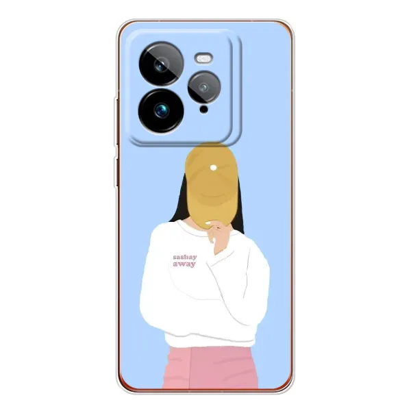 Чехол с рисунком «Желтая кепка» для Realme GT 7Pro
