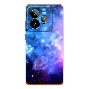 Чехлы КОСМОС для Realme GT 7Pro (Звездный вид)