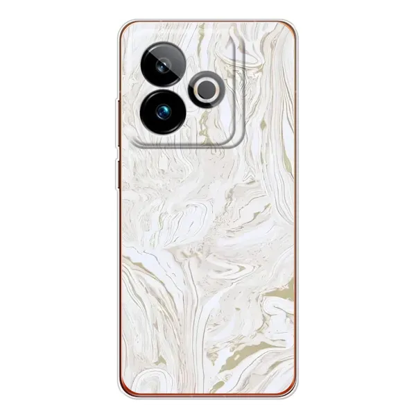 Чехол с рисунком «белый мрамор» для Realme GT 7T Чехол с рисунком «белый мрамор» для Realme GT 7T