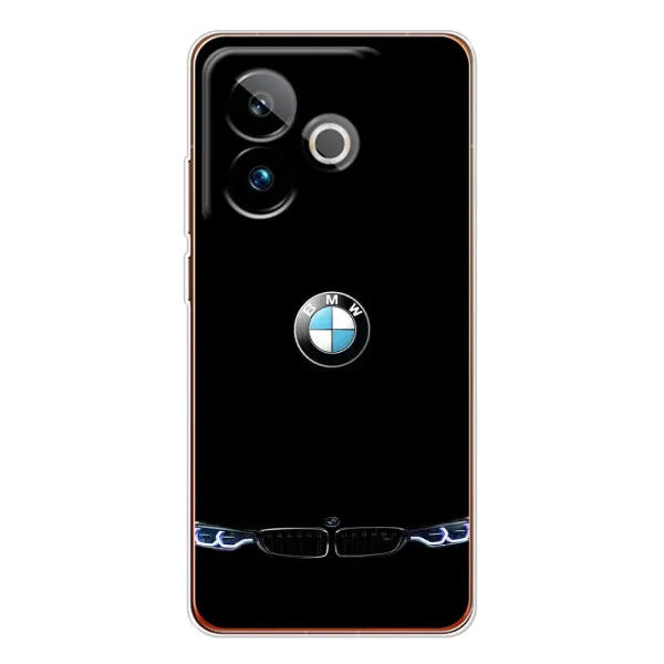 Чехол с рисунком «Черный BMW» для Realme GT 7T