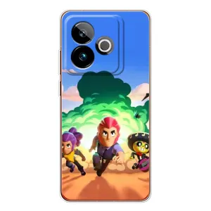 Силиконовый Чехол на Realme GT 7T с картинкой Brawl Stars (Бравел Старс)
