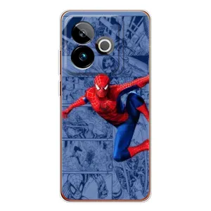 Силиконовый Чехол для Realme GT 7T (Человек Паук)