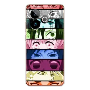 Силиконовые чехлы с глазами Anime для ДжиТи 7Т (Глаза Хашира)