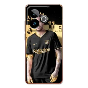Силиконовый Чехол Realme GT 7T (Gold Neymar)