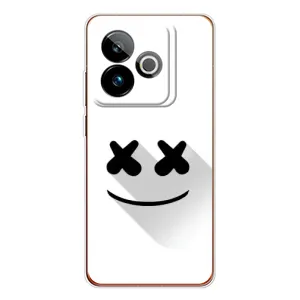 Силиконовые Чехлы (смешные стикеры) для Realme GT 7T (Х-Х)