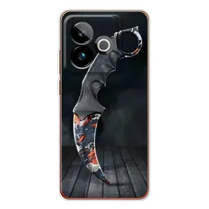 Чехол КИБЕРСПОРТ для Realme GT 7T (Кинжал КС ГО)