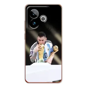 Чехлы Лео Месси Аргентина для Realme GT 7T (Кубок Мира)