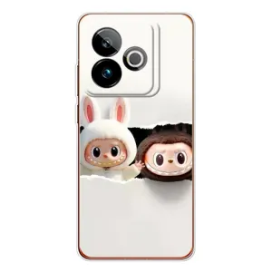 Чехол с принтом Лабубу для Realme GT 7T (Фигурки Labubu)