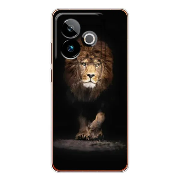 Чехол с рисунком «Красивый Лев» для Realme GT 7T Чехол с рисунком «Красивый Лев» для Realme GT 7T