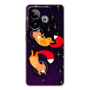 Чехол с Лисичкой для Realme GT 7T (Лисы)