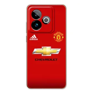 Силиконовые Чехлы принт Футбол на Realme GT 7T (Man United)