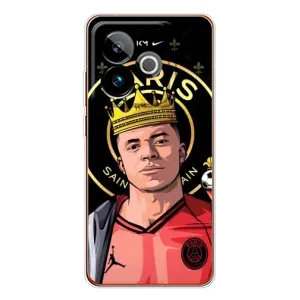 Чехол (TPU) с Футболистом на Realme GT 7T (Mbappe King)
