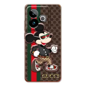 Чехлы Бренд GUCCI для Realme GT 7T (Маус Гуччи)