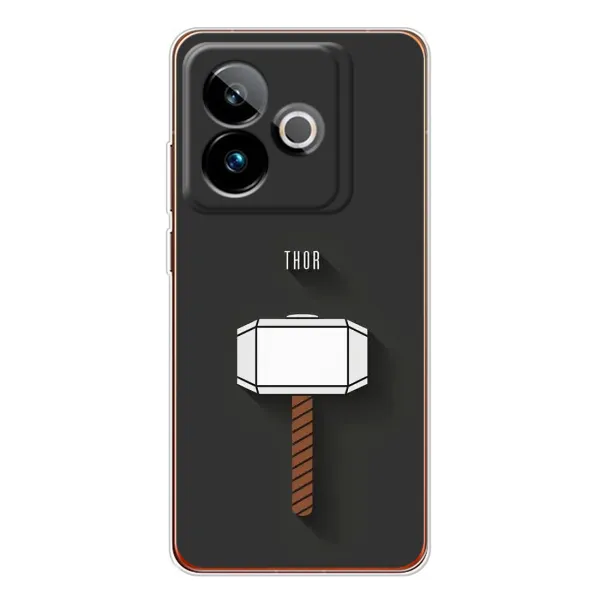 Чехол с рисунком «Молот Тора» для Realme GT 7T