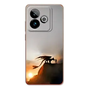 Чехол дракон Беззубик для Realme GT 7T (Мультиик Беззубик)