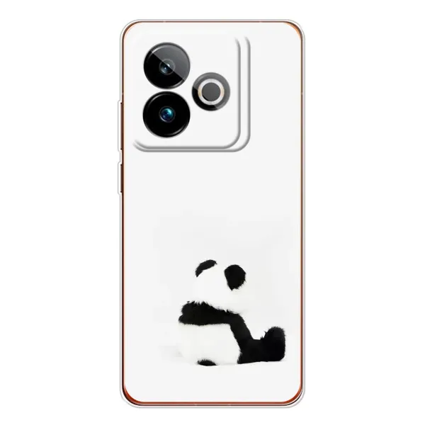 Чехол с рисунком «Панда обиделся» для Realme GT 7T Чехол с рисунком «Панда обиделся» для Realme GT 7T