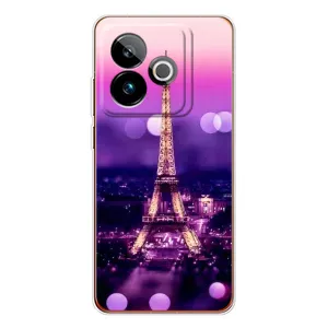 Чехол с Эйфелевой башней на Realme GT 7T (Париж башня)