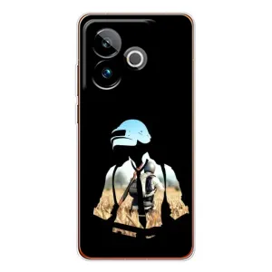 Чохол з картинкою "Герой Pubg" на Realme GT 7T (Пубг мен)