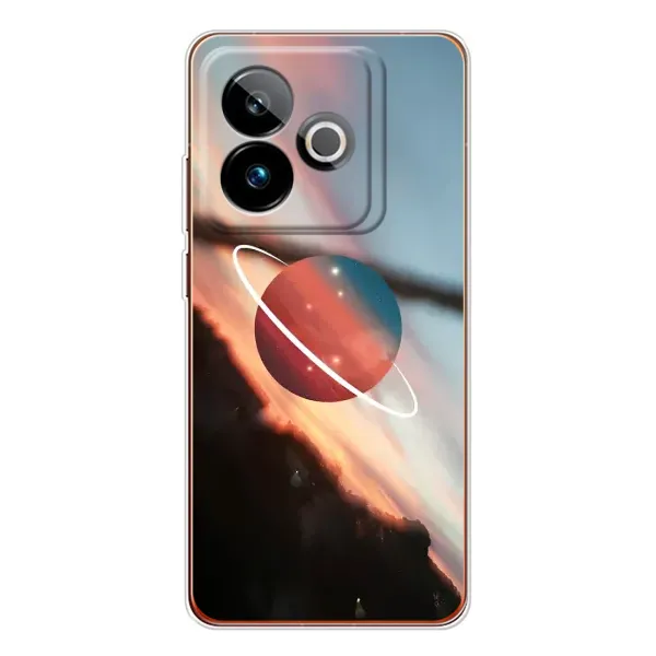 Чехол с рисунком «Сатурн» для Realme GT 7T Чехол с рисунком «Сатурн» для Realme GT 7T