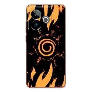 Купить Чехлы на телефон с принтом Anime для Realme GT 7T (Солнце Наруто)