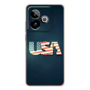 Чохол Прапор USA для Realme GT 7T (USA)