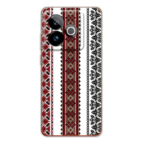 Чехол с рисунком «Вышиваночки» для Realme GT 7T