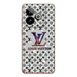 Чехол Стиль Louis Vuitton на Realme GT 7T (Яркий LV)