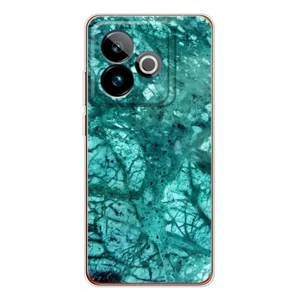 Чехол с рисунком «Зеленый мрамор» для Realme GT 7T Чехол с рисунком «Зеленый мрамор» для Realme GT 7T